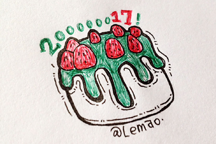 画一个草莓味的春天-图8