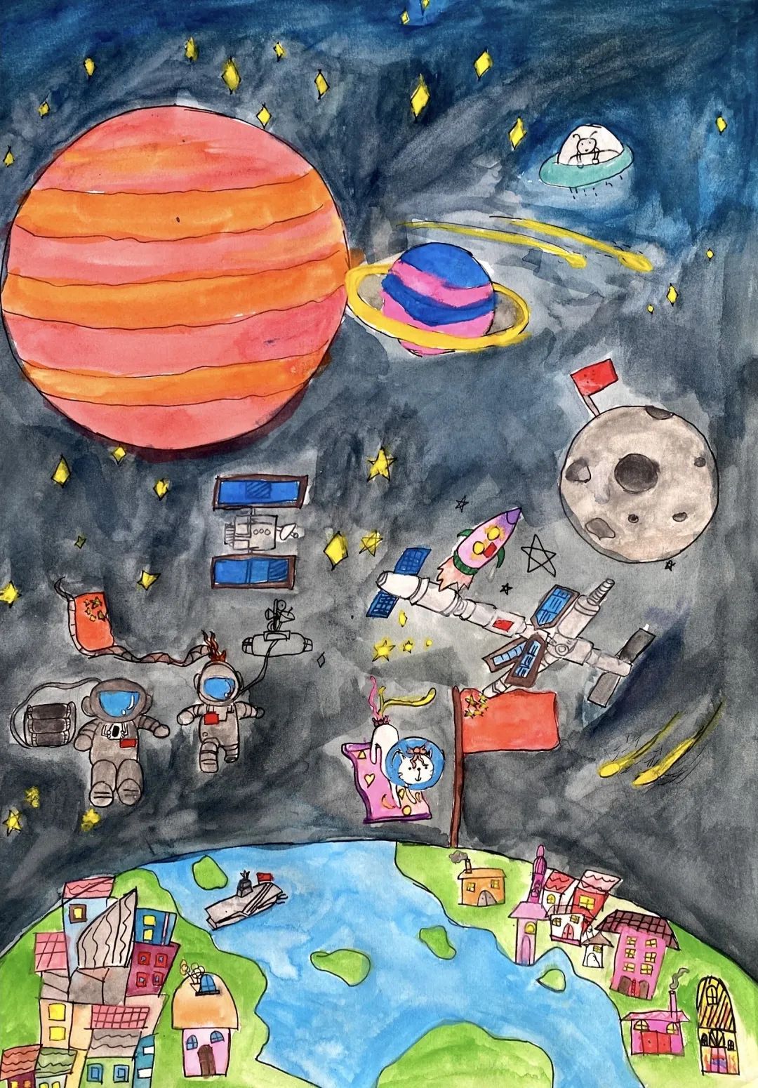 步骤9：《探索宇宙》