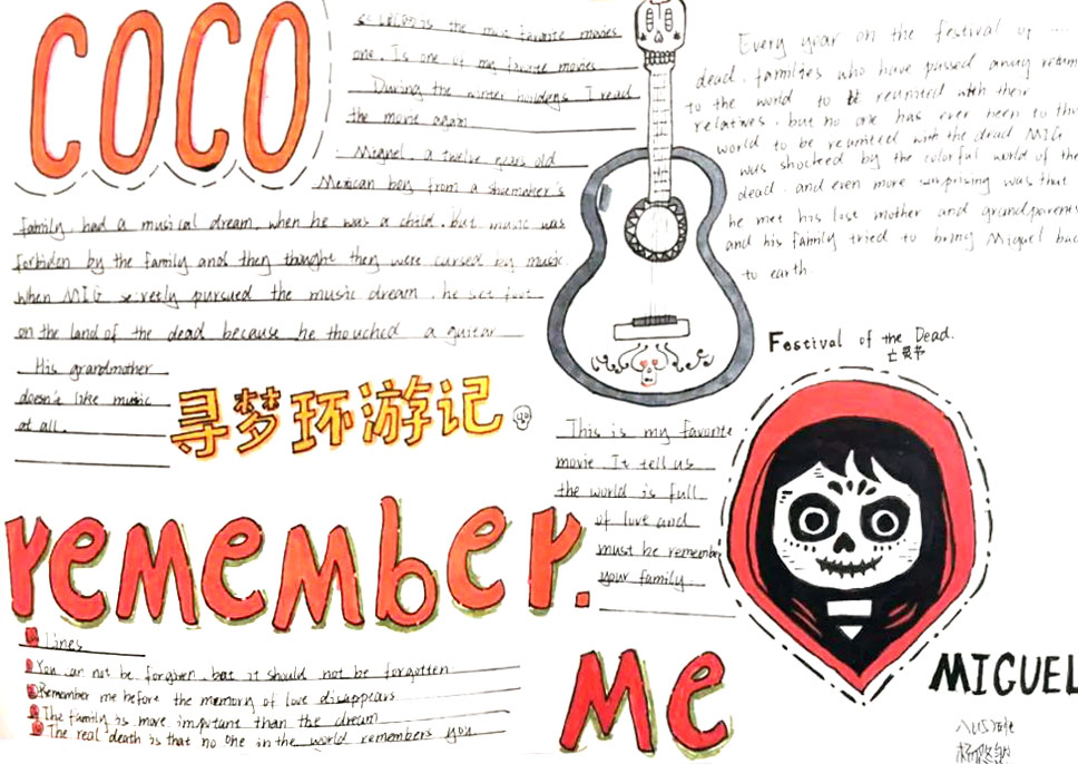 9张画经典英文电影的手抄报图片-图8