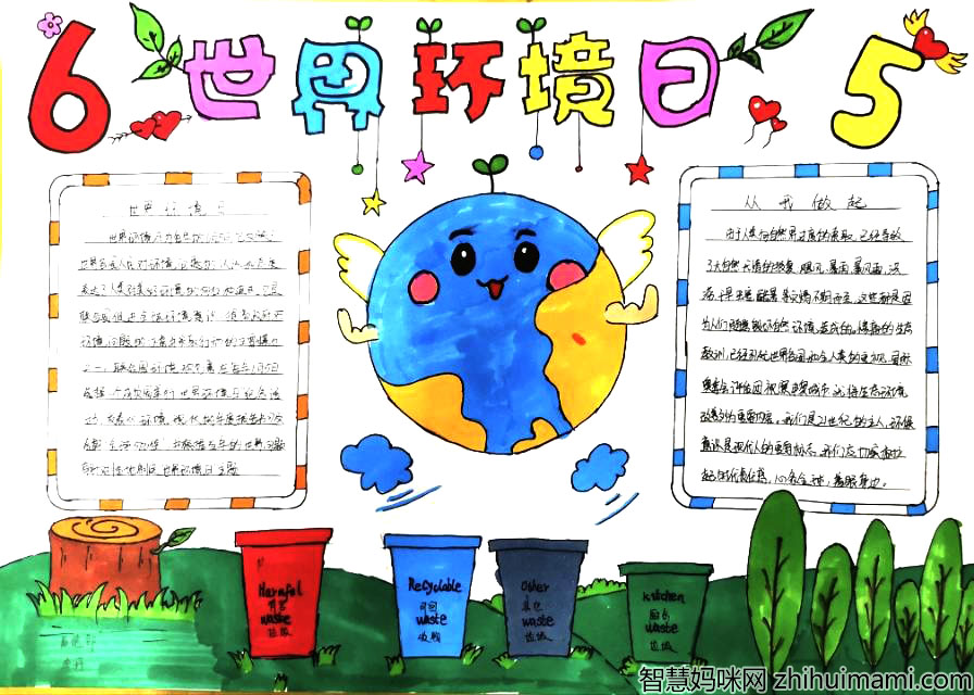 世界环境日手抄报图片-图2