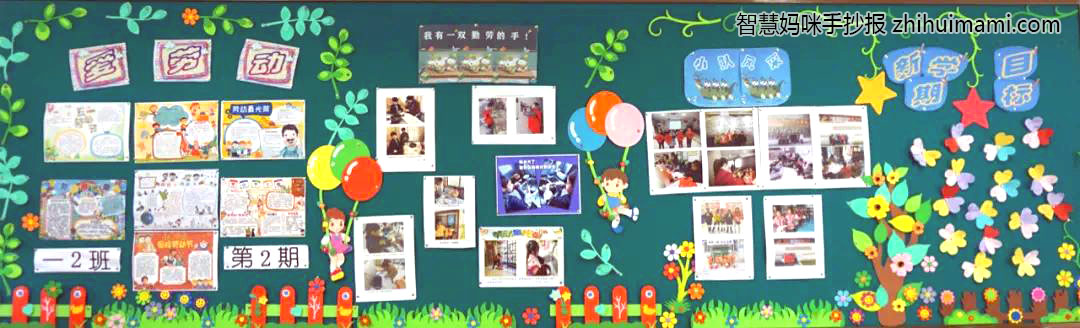 五一劳动节黑板报图片（12张）-图12