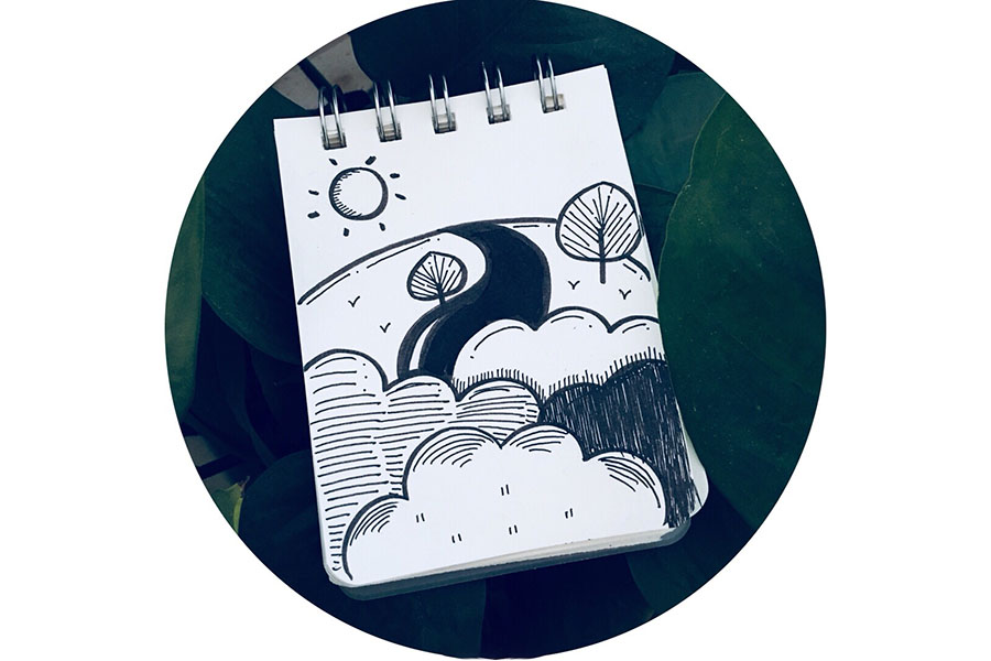 9张春天风景简笔画图片-图8