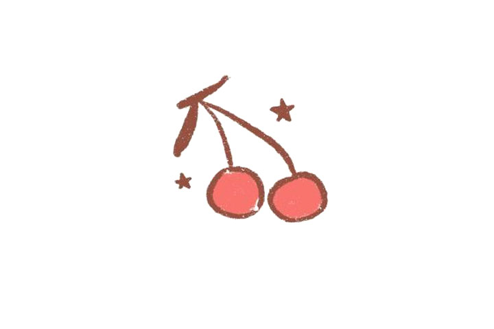 10张可爱水果简笔画图片-图1