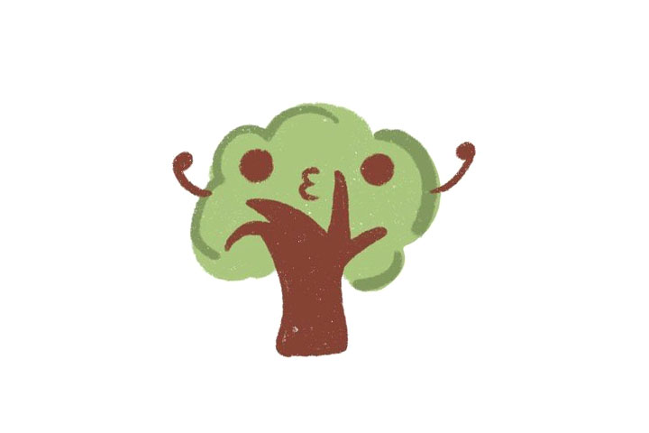 大树简笔画图片简单漂亮10张-图4