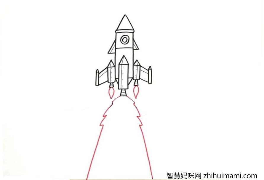 热烈欢迎航天员回家！航天科技手抄报绘画教程-图2