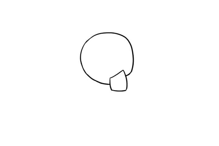 简单围巾简笔画画法步骤-图2