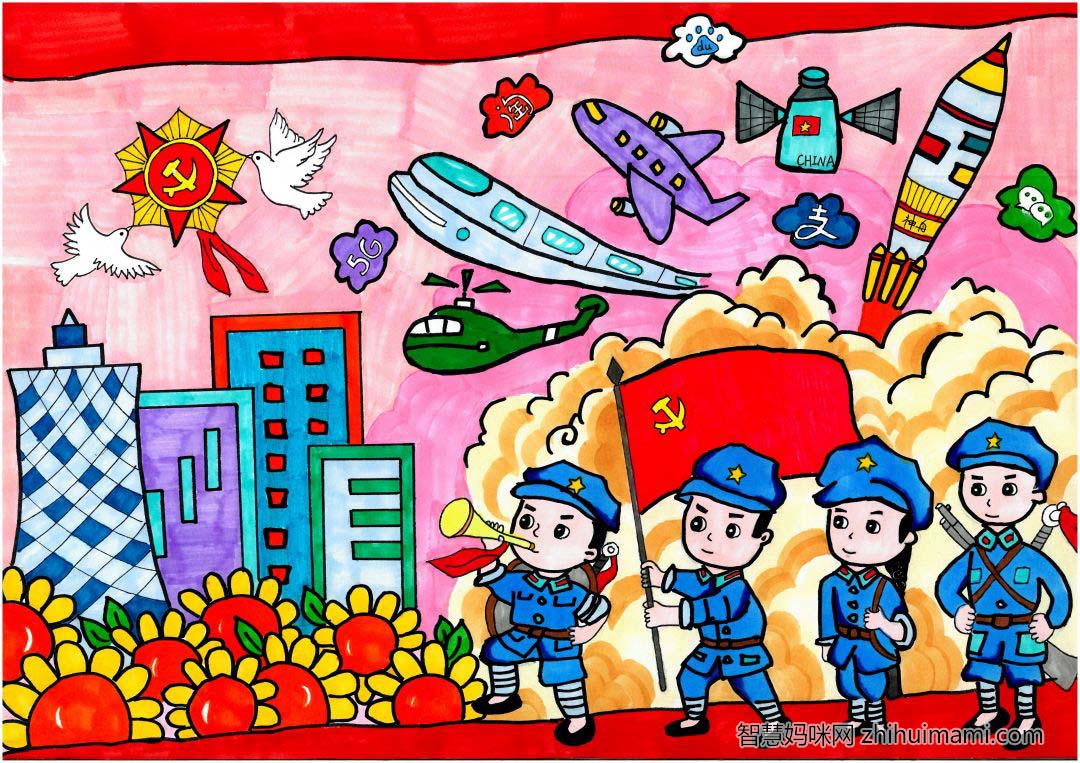 非常漂亮的12张“我的书屋我的梦”主题绘画-图8