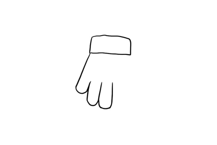 怎么画手套-图6