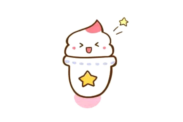 漂亮的冰激凌简笔画图片大全-图4