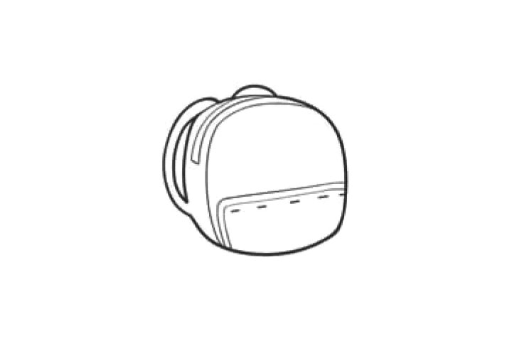 步骤3：画出前面的拉链袋。