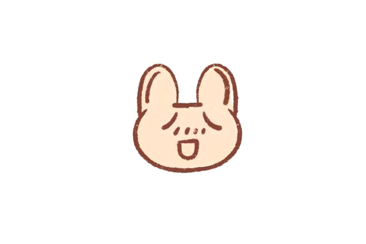 9张萌兔表情简笔画图片-图6