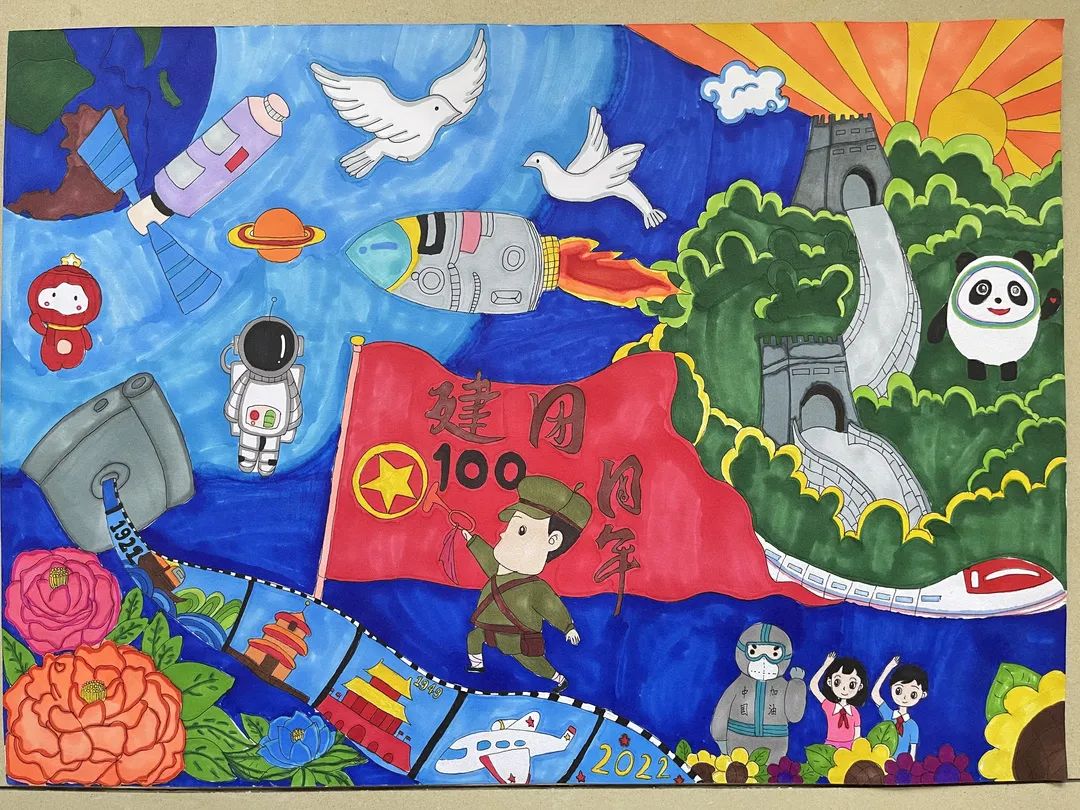 步骤8：《百年历程在我心》