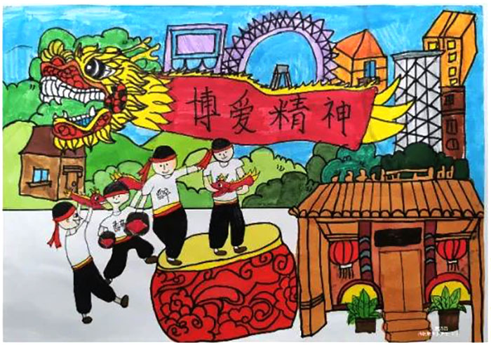 少先队主题绘画作品（30张）-图7