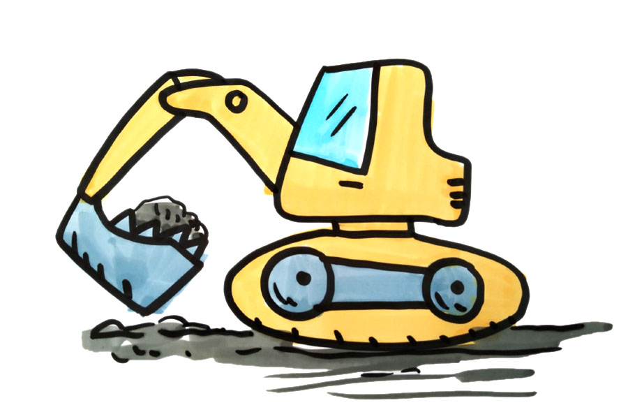 简单漂亮的海陆空交通工具简笔画图片大全-图8