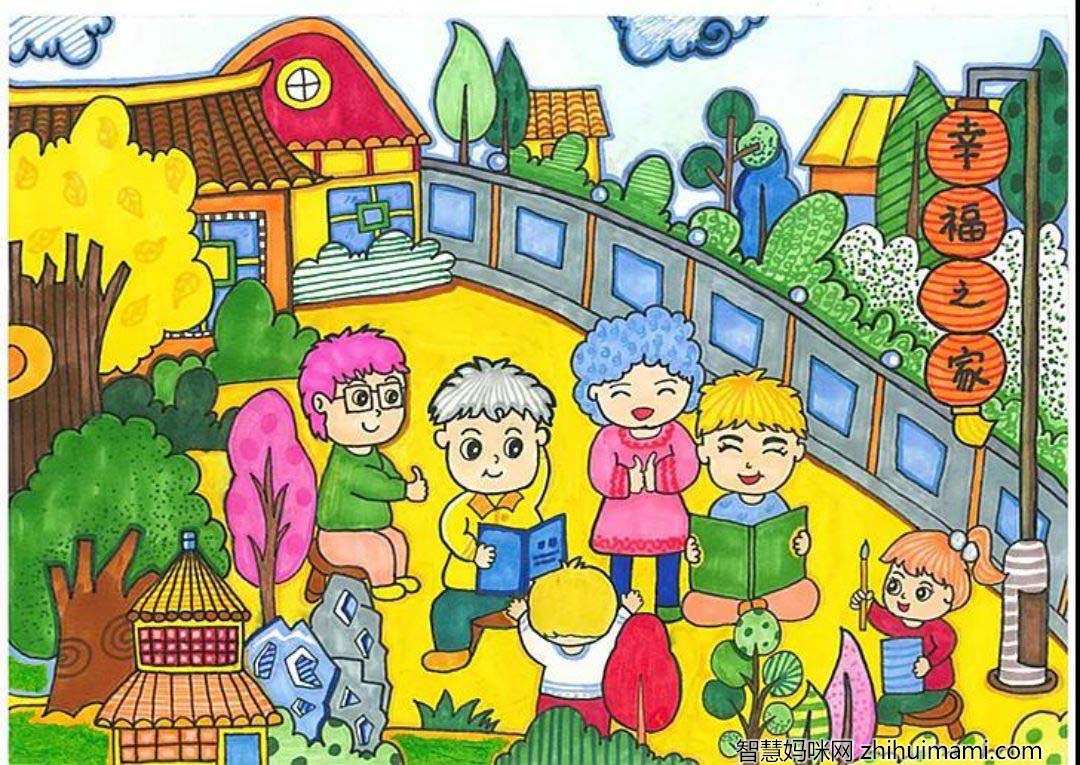 建团百年，我的书屋我的中国梦绘画作品精选12张-图6