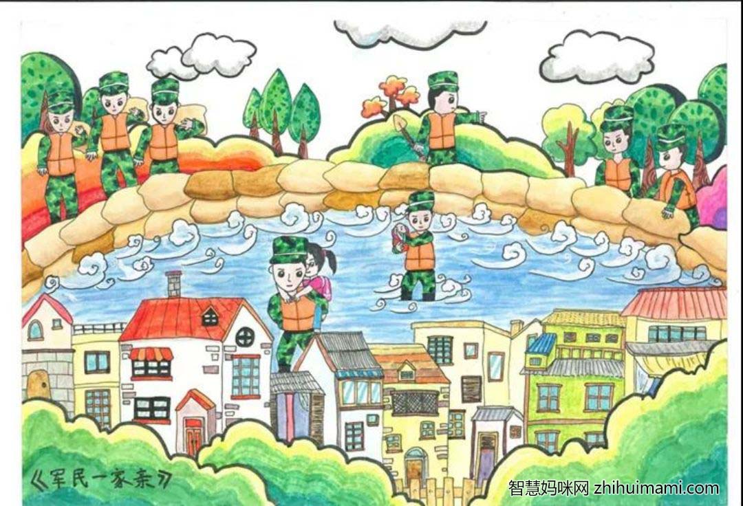 建团百年，我的书屋我的中国梦绘画作品精选12张-图9