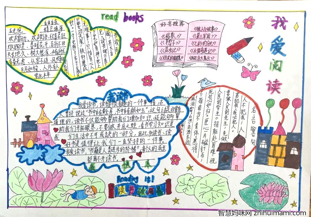 4月23世界读书日手抄报优秀作品 （7张）-图6