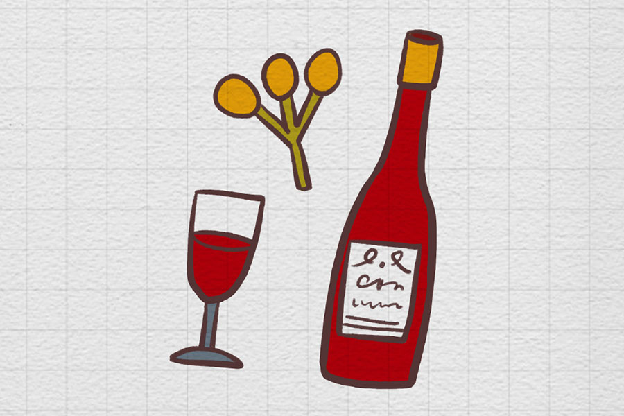 休闲时光小物简笔画图片-图6