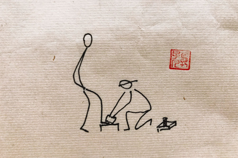 各行各业辛勤工作的人们简笔画图片-图2