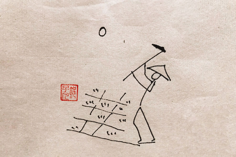 各行各业辛勤工作的人们简笔画图片-图7