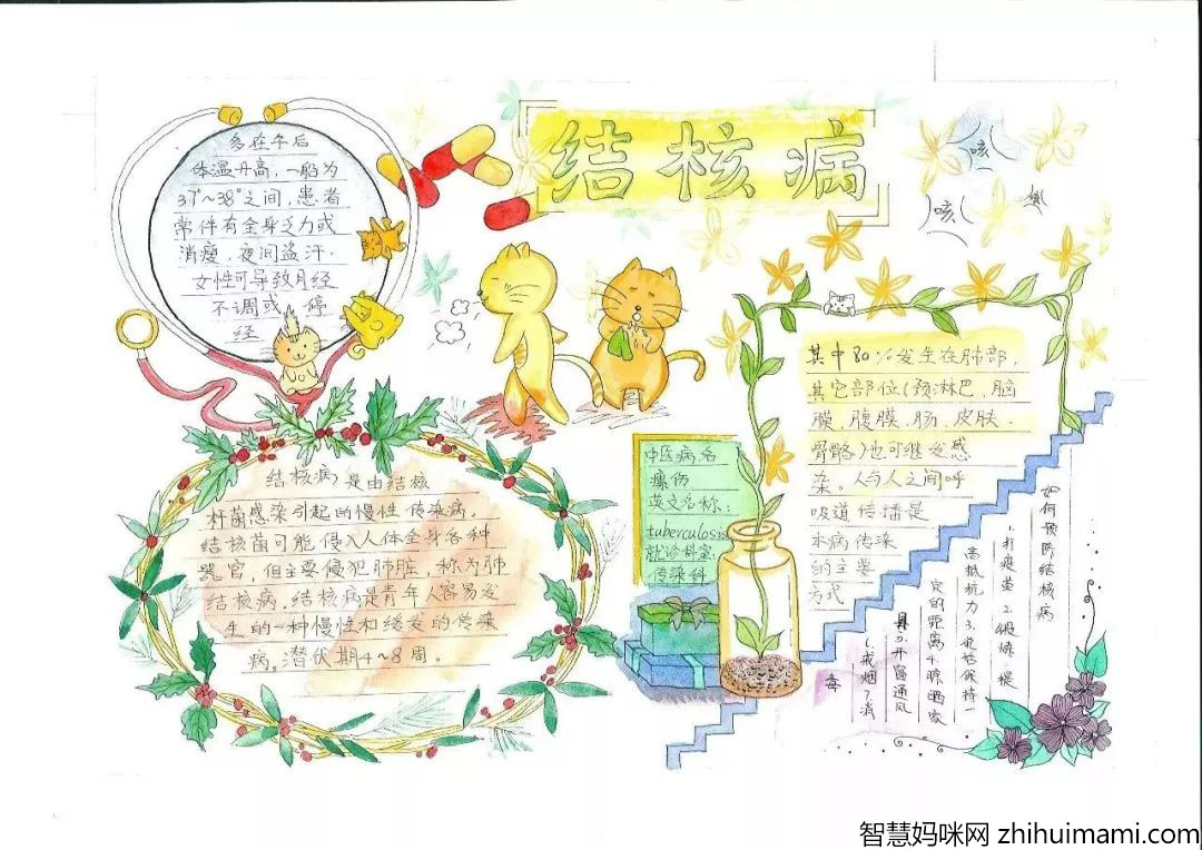 肺结核手抄报图片漂亮-图4
