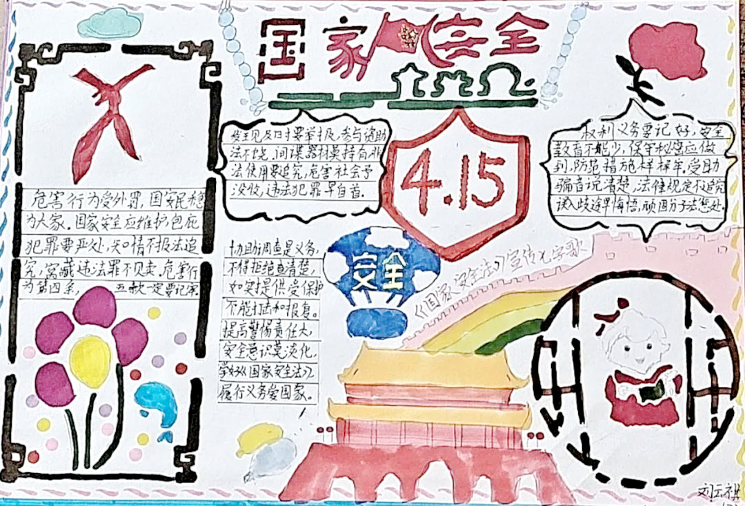 国家安全教育日手抄报内容资料-图5