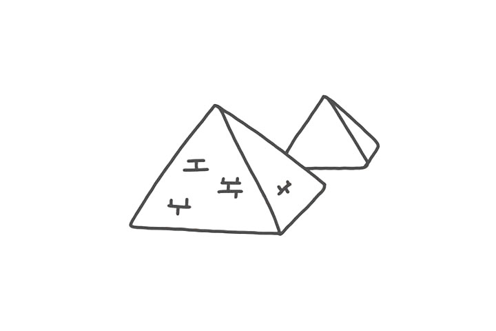 怎么画金字塔简单又可爱-图4