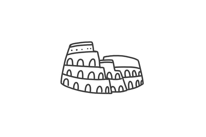 罗马斗兽场怎么画-图6