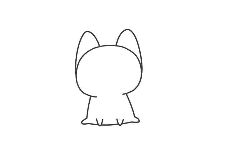 呆萌二哈怎么画-图4