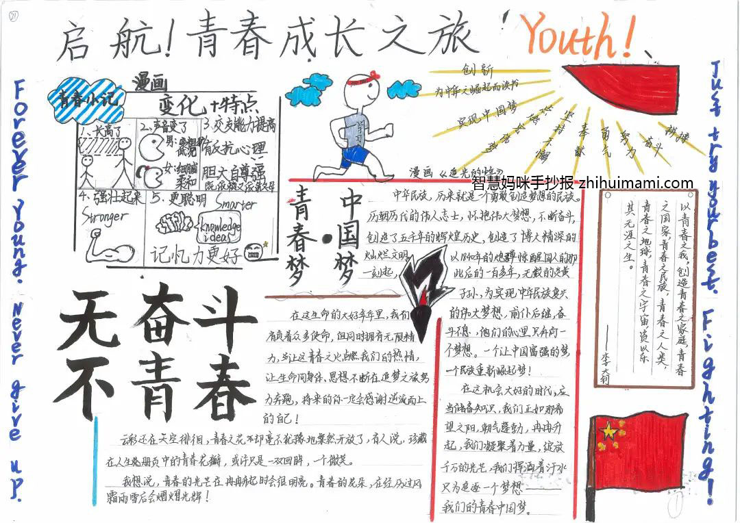 11张关于青春期的手抄报简单又漂亮-图10