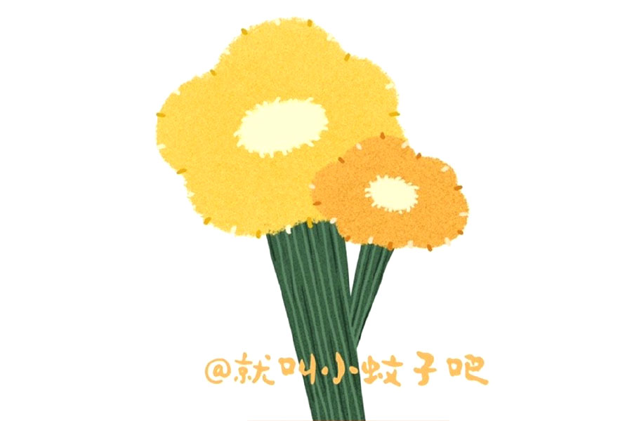 14张创意可爱的大树简笔画图片-图13