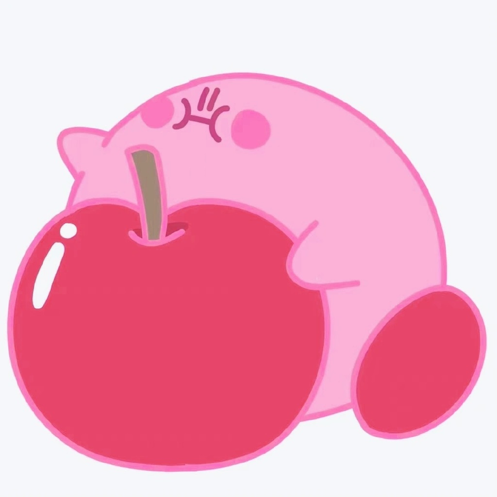 星之卡比头像简笔画图片-图1