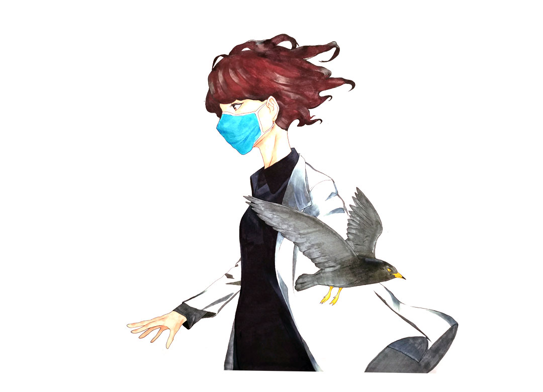 7张关于抗击疫情的简笔画图片-图6