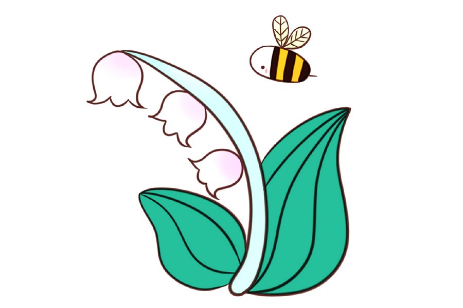 简单又漂亮的小花怎么画