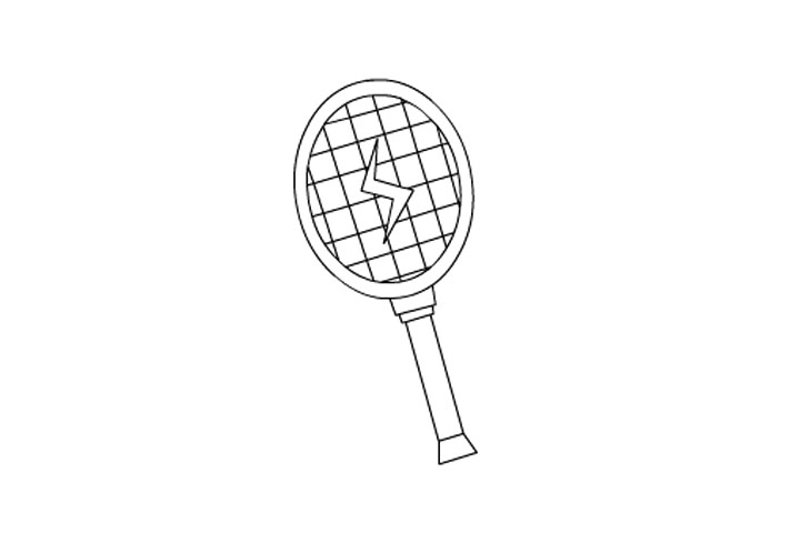 物理灭蚊更安全 电蚊拍怎么画-图5