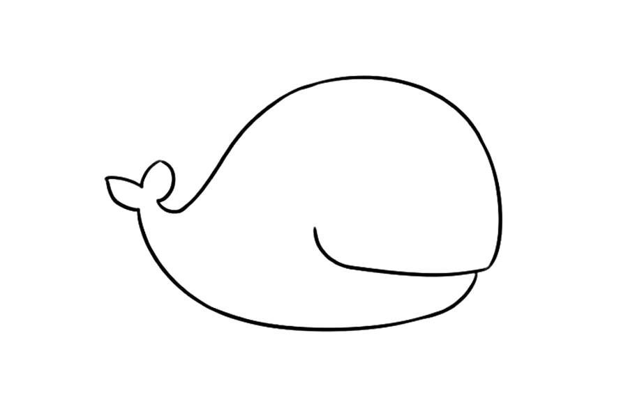 步骤2：连接腹部。