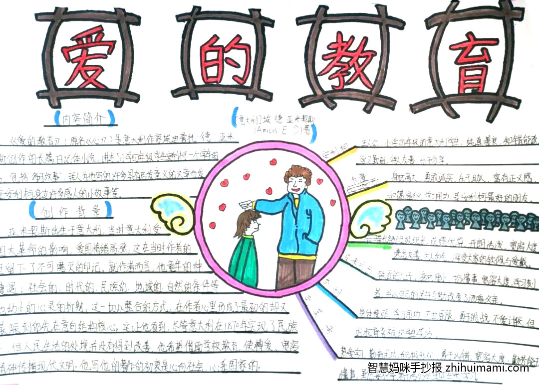 爱的教育手抄报图片及内容-图2