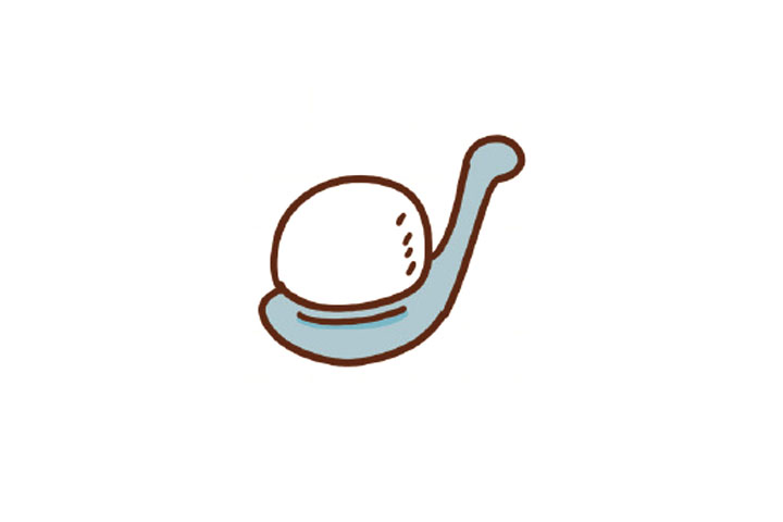 传统点心汤圆怎么画