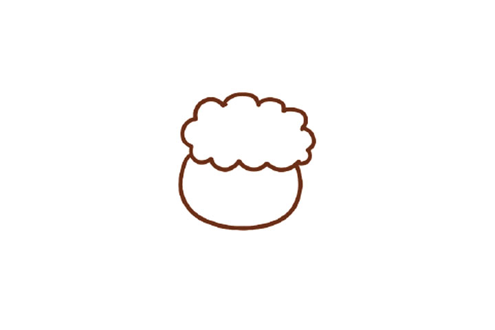 传统点心烧麦怎么画-图2