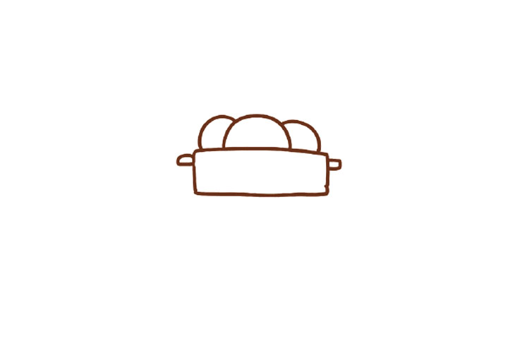 美味传统点心蒸包怎么画-图3