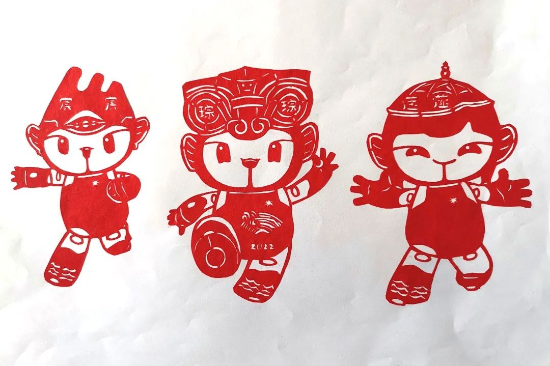 2022杭州亚运会吉祥物剪纸作品-图4