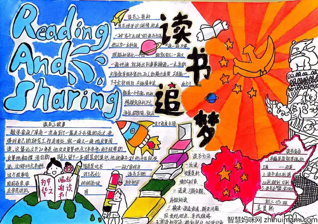 关于阅读手抄报内容-图1