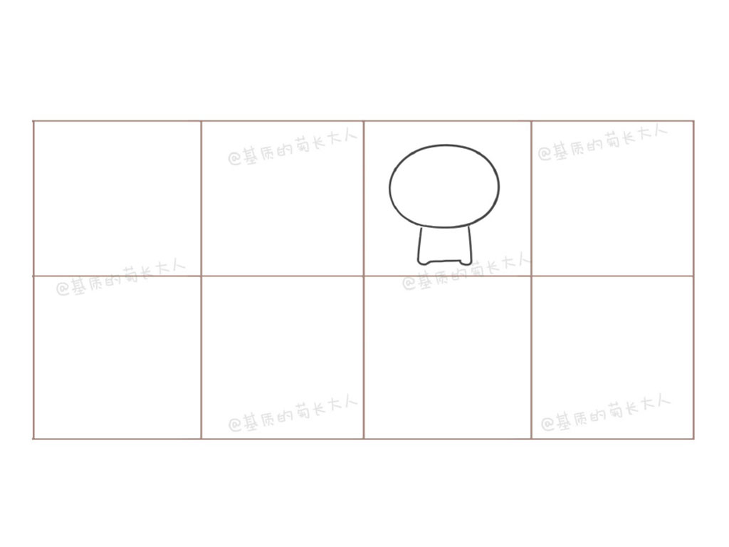 框框动物，用同一个身体画出不同的萌物-图1