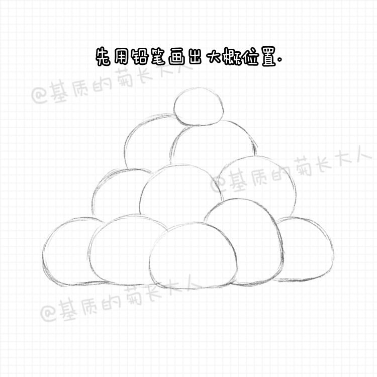 画一堆可爱熊猫-图1