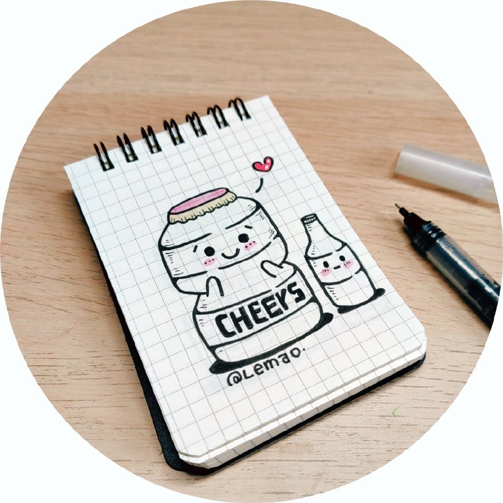 一组软萌饮料简笔画图片-图1