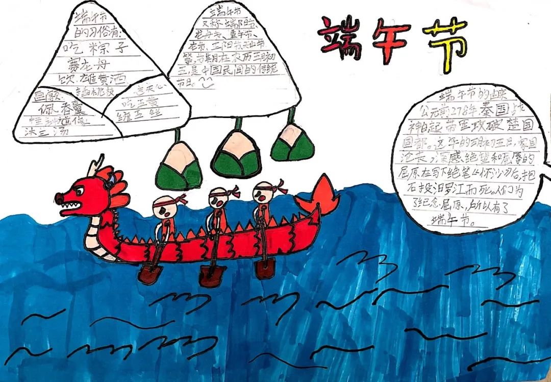 端午节手抄报简单好看-图3