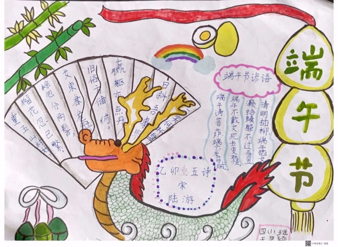 简单漂亮端午节手抄报教程-图2