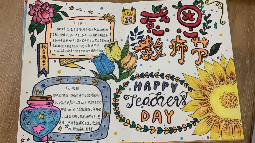 老师我想对你说手抄报怎么画-图3