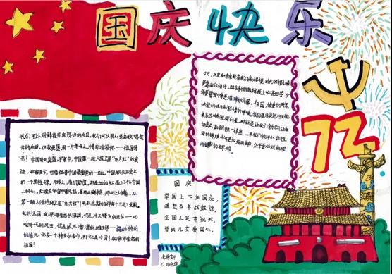 2022国庆手抄报简单又漂亮-图4