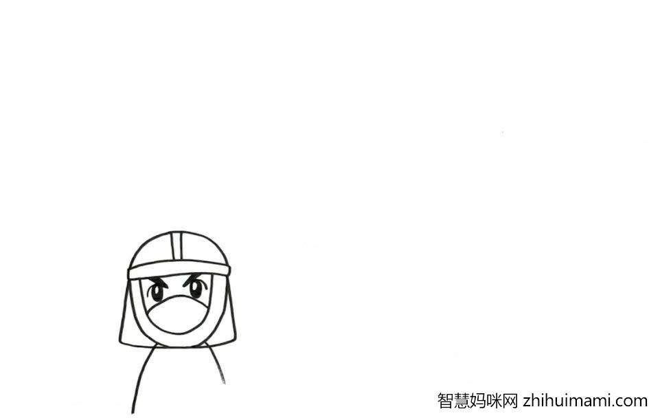 劳动节手抄报绘画教程，致敬抗击疫情的英雄们-图1